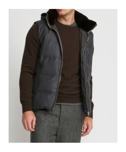 Fur-Collar Gilet