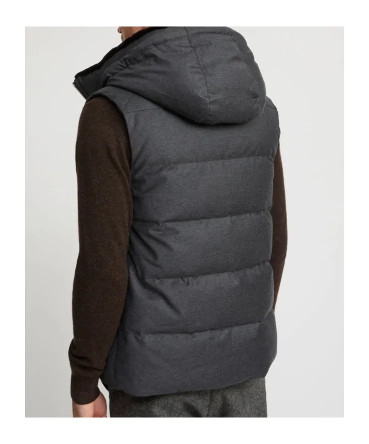 Fur-Collar Gilet