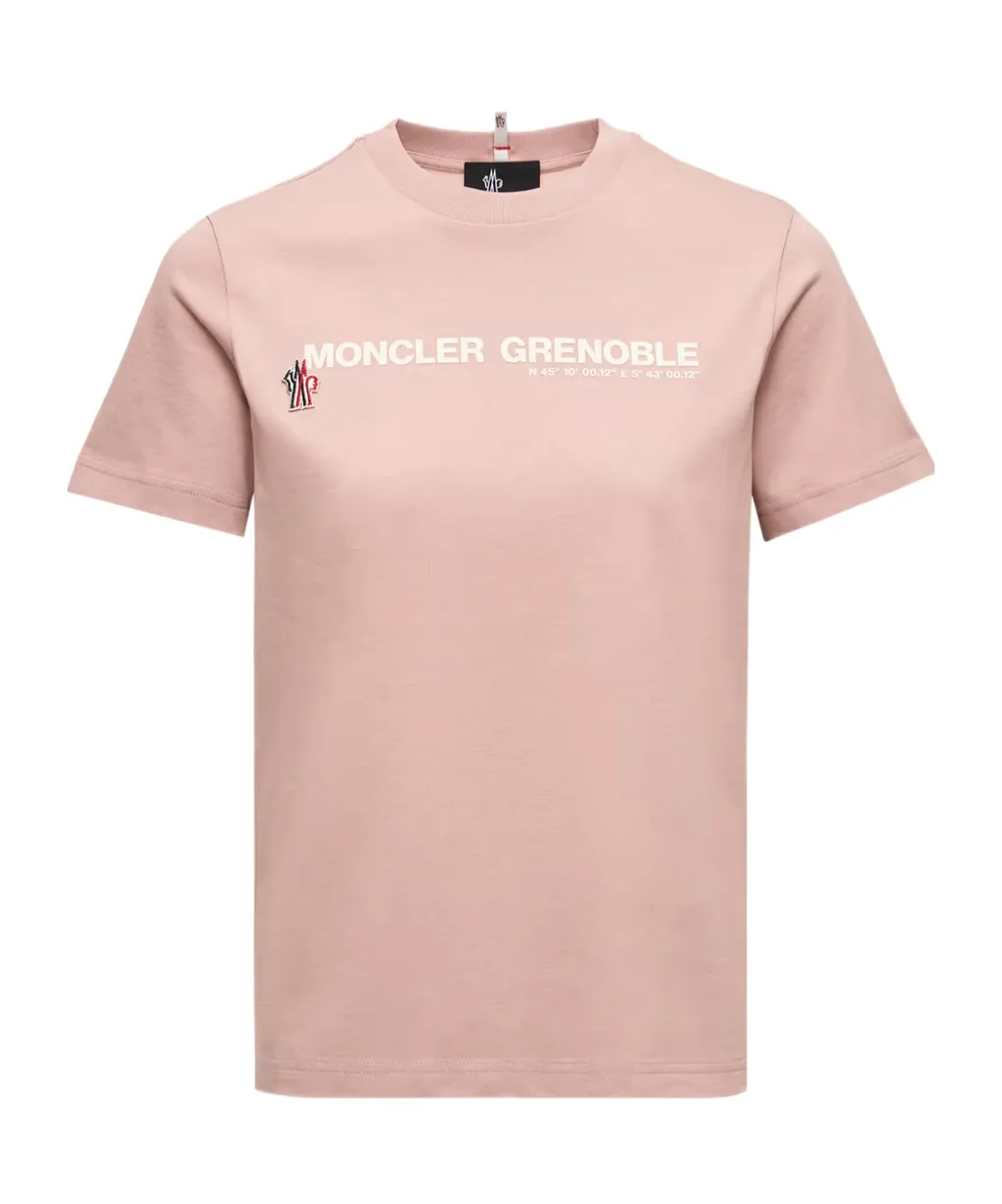 Moncler Grenoble Logo-Printed Crewneck T-Shirt