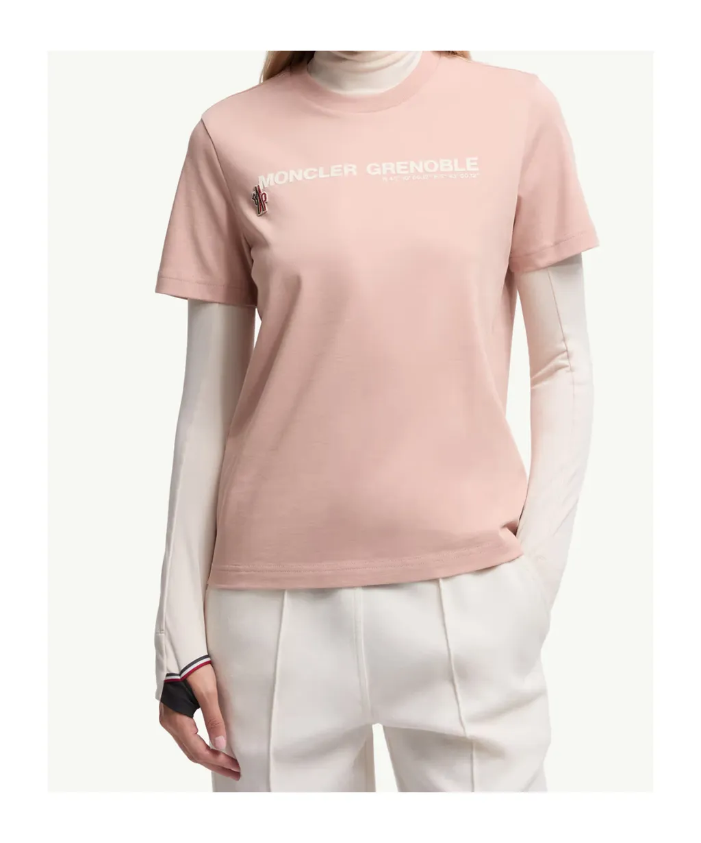 Moncler Grenoble Logo-Printed Crewneck T-Shirt