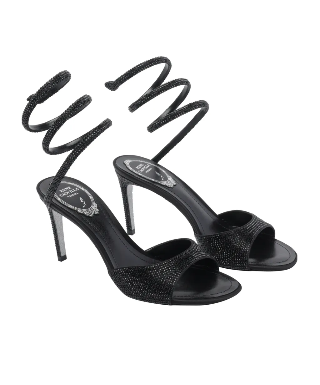 René Caovilla Embellished Sandals