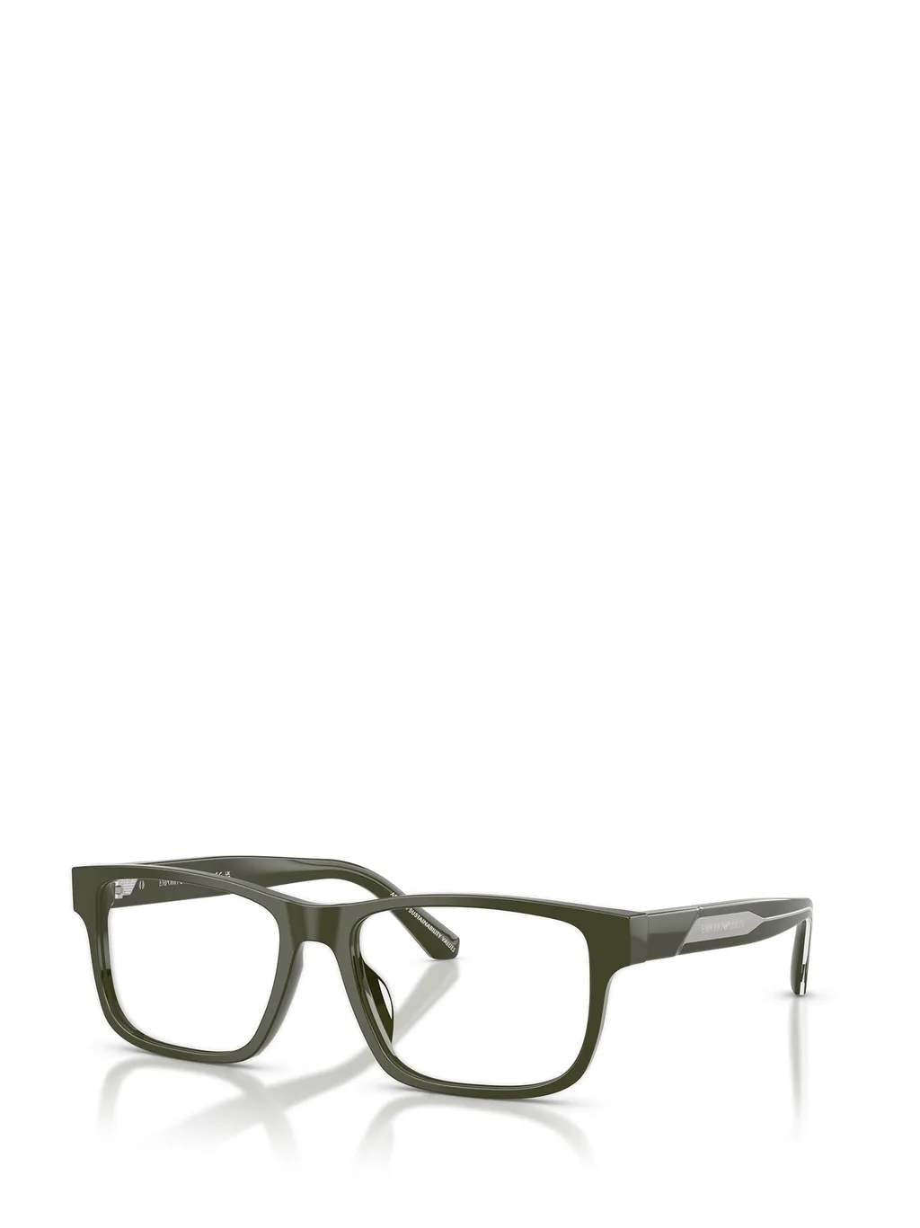 Emporio Armani Rectangle-Frame Glasses