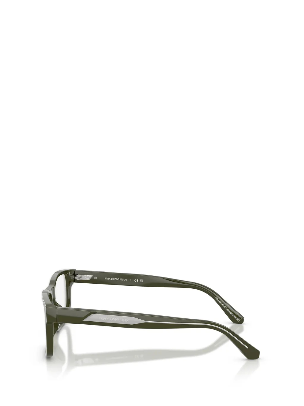 Emporio Armani Rectangle-Frame Glasses