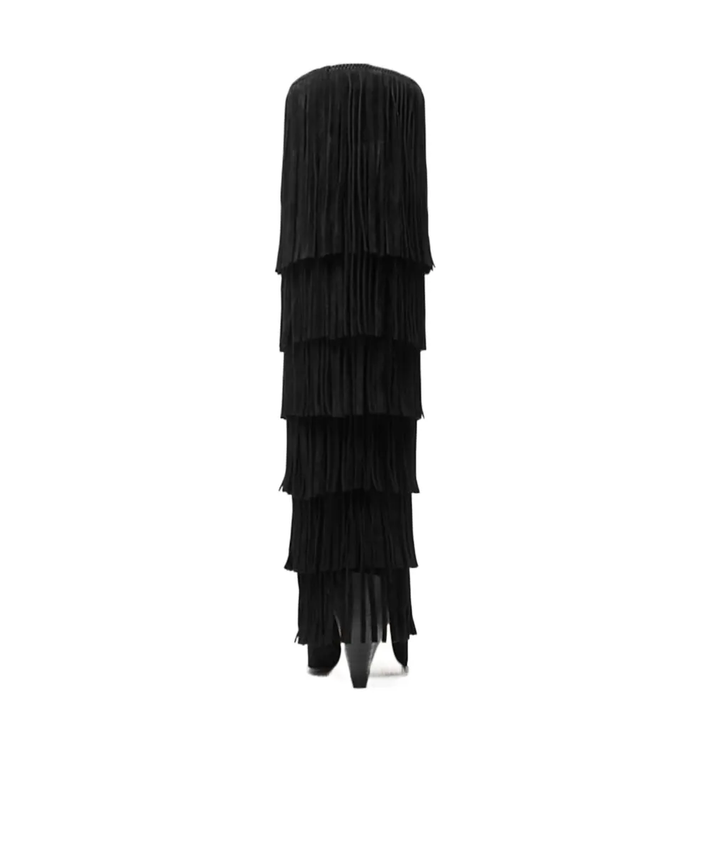 Jayla Suede Fringed Boot