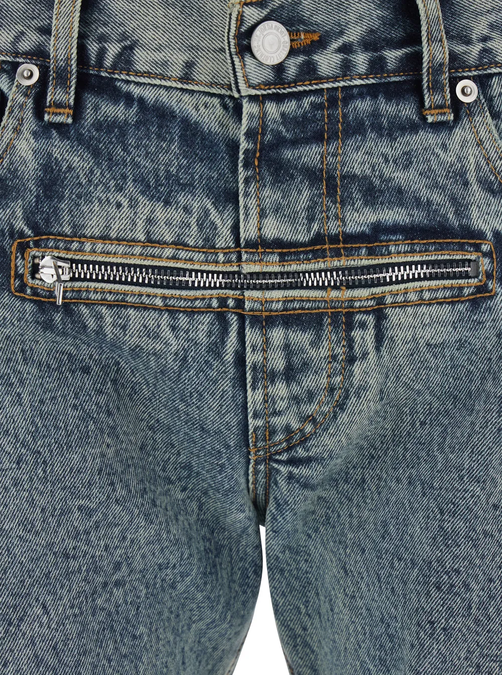 Jordanluca Zip-Pocket Slim Jeans
