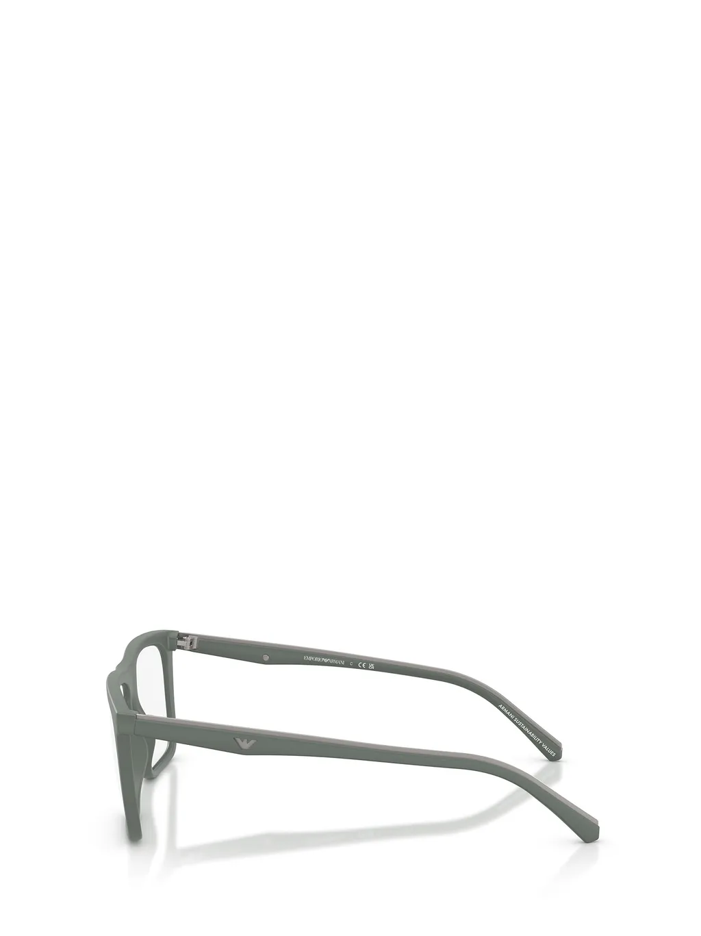 Square-Frame Clip-On Glasses