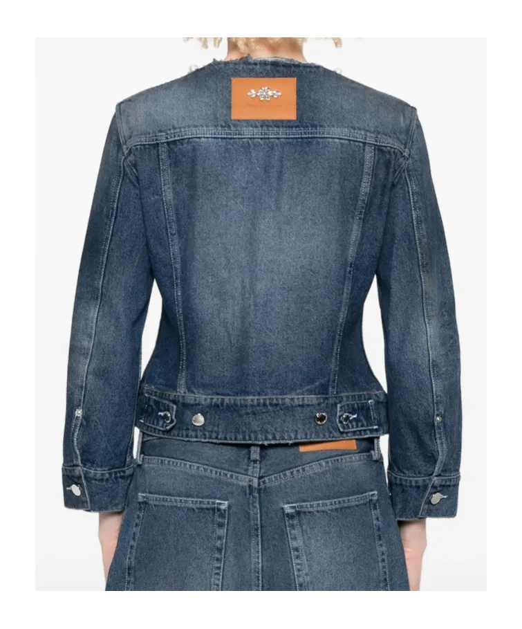 Long-Sleeved Denim Jacket
