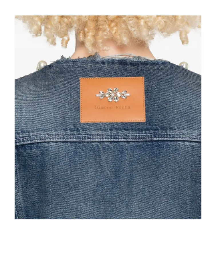 Long-Sleeved Denim Jacket