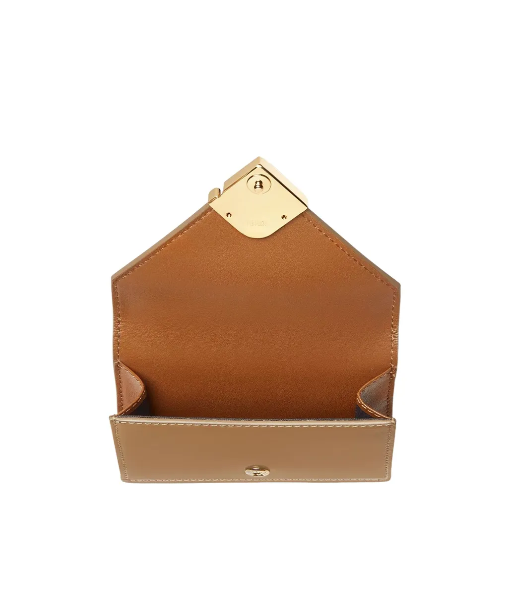 Fendi Ff Diamonds Tri-Fold Wallet