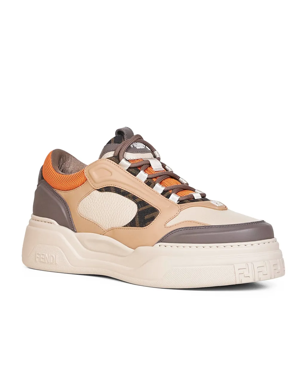 Fendi Panelled Platform Sneakers