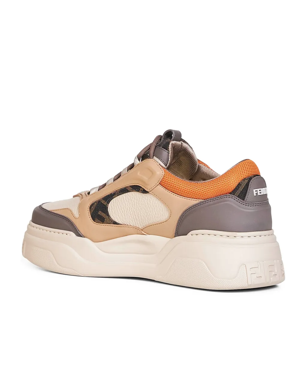 Fendi Panelled Platform Sneakers