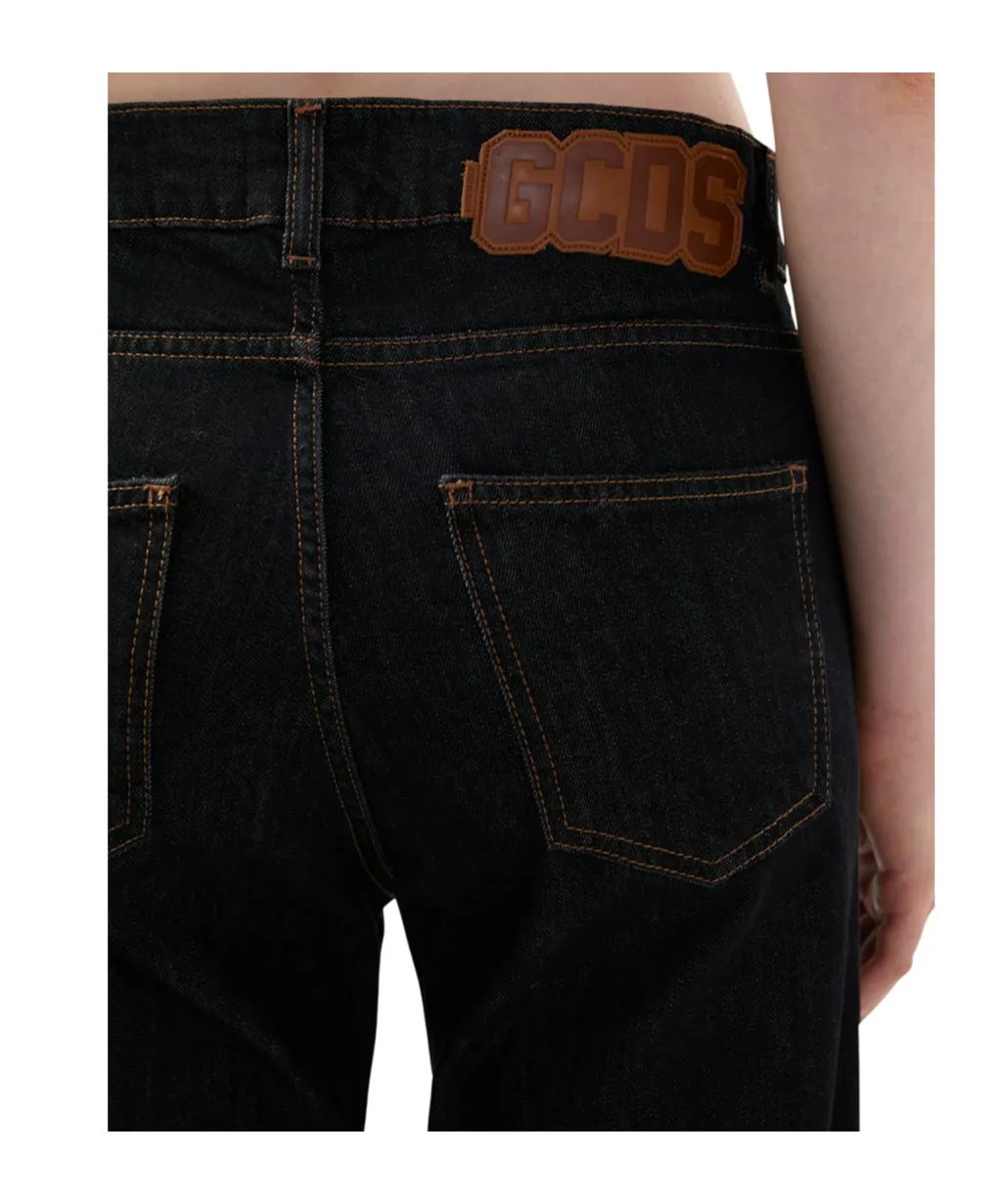 Cuffed-Hem Jeans