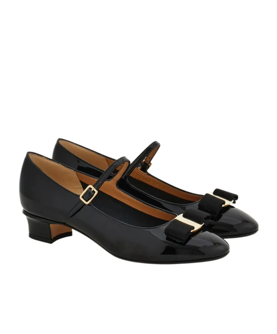 Mary Jane With Vara Bow