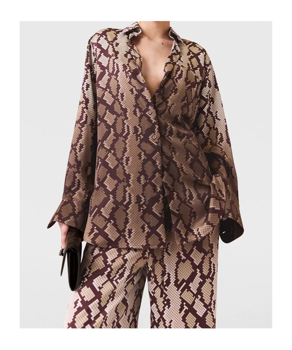 Stella Mccartney Printed Oversized Shirt