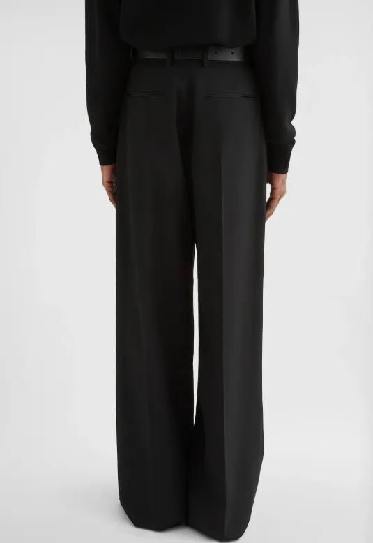 Jil Sander Gabardine Belted Trousers