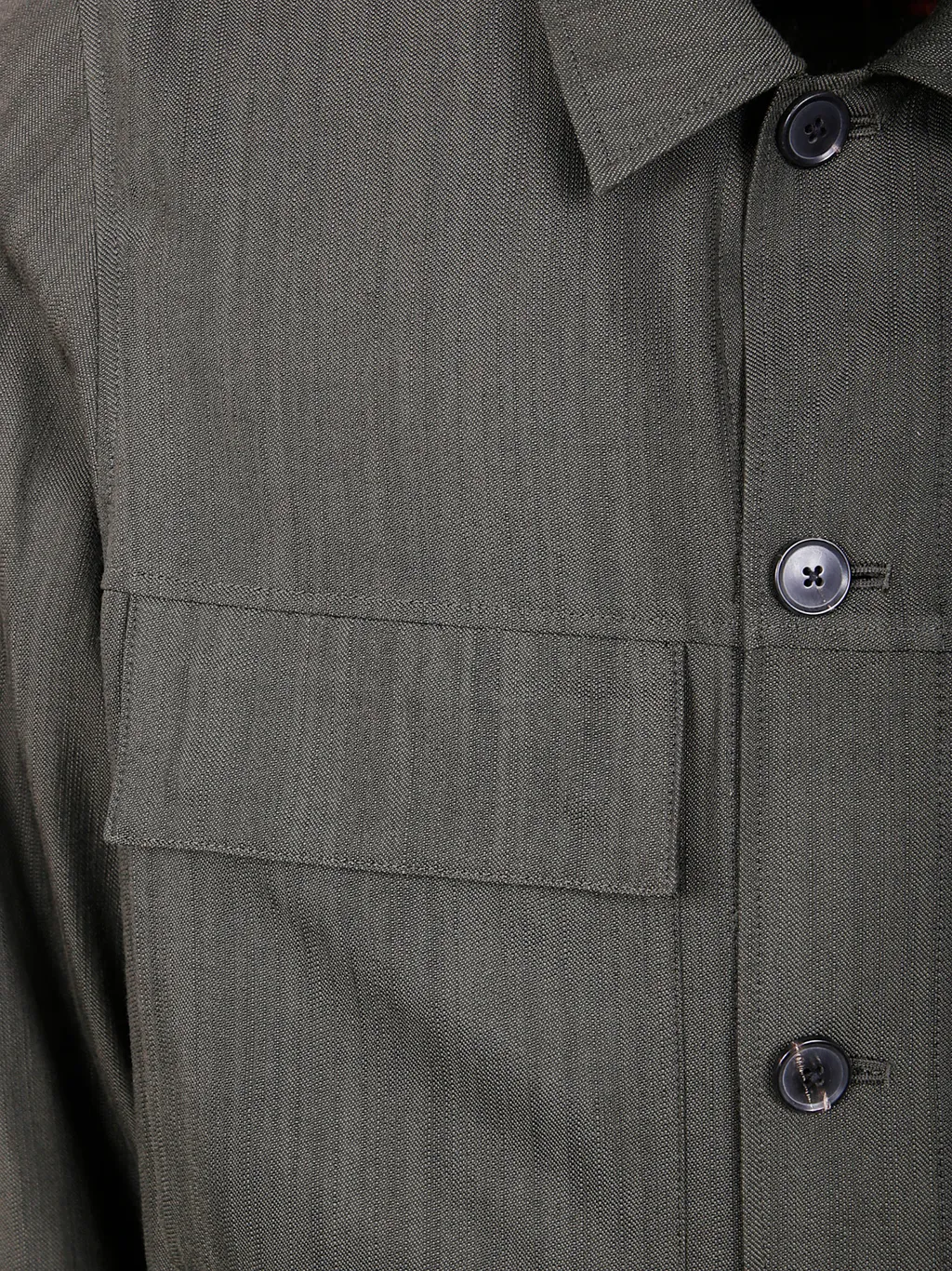 Classic-Collar Shirt Jacket
