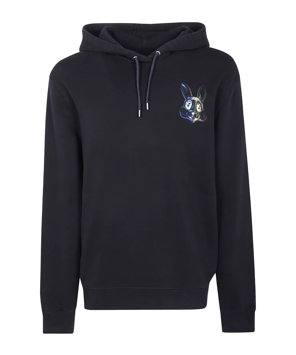 Graphic-Print Hoodie