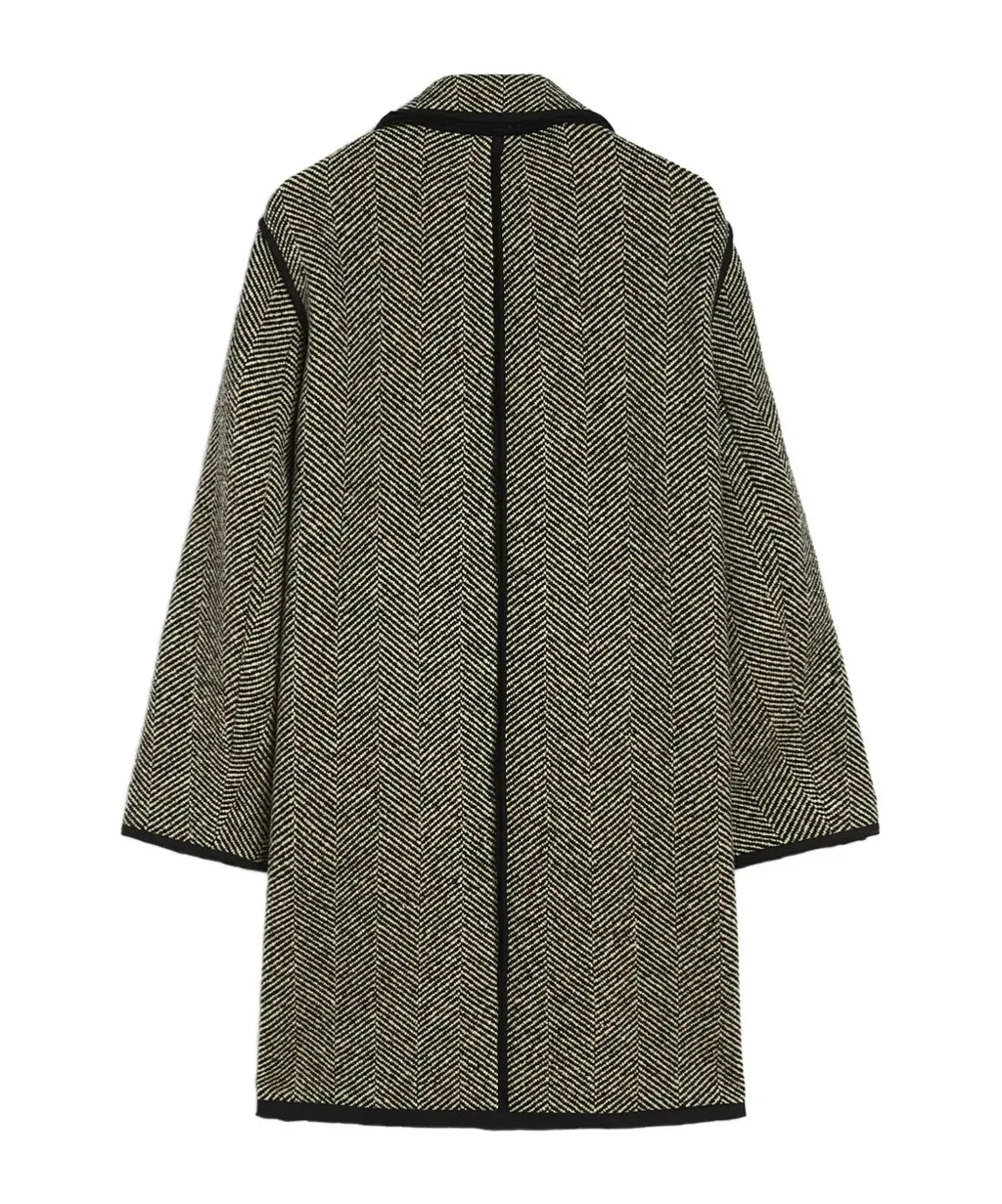 Jil Sander Tweed Coat
