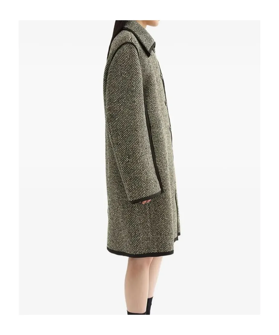 Jil Sander Tweed Coat