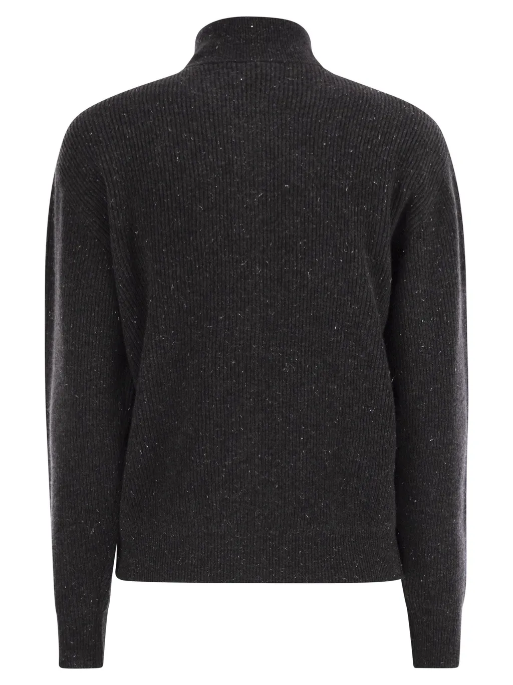 Peserico Button-Up High Neck Cardigan