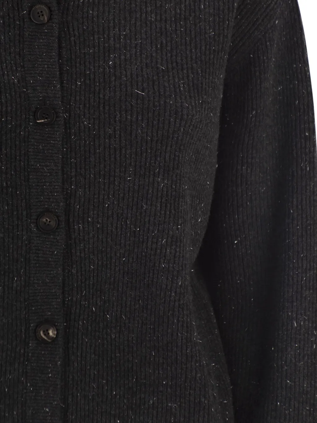 Peserico Button-Up High Neck Cardigan