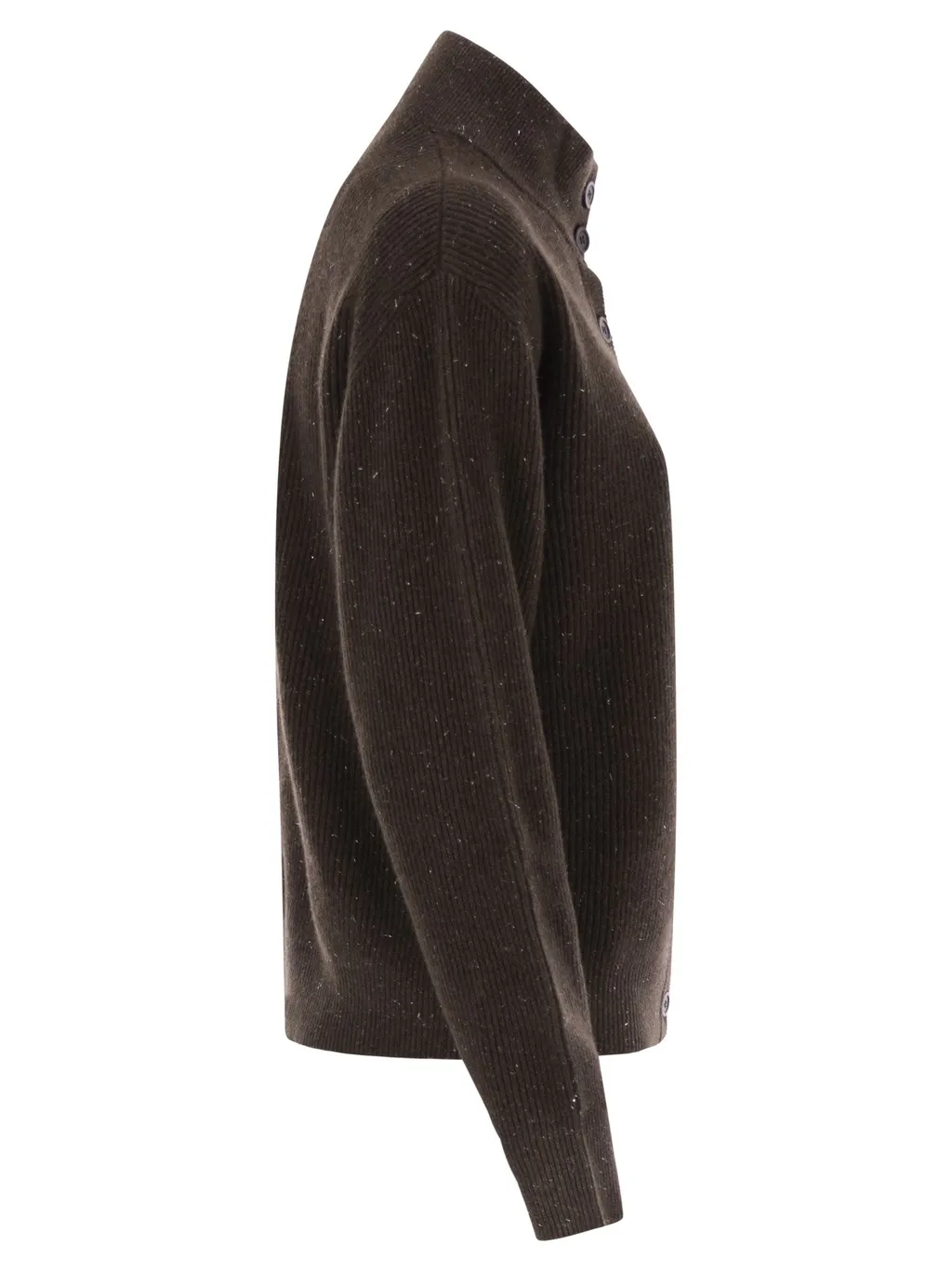Peserico Button-Up High Neck Cardigan