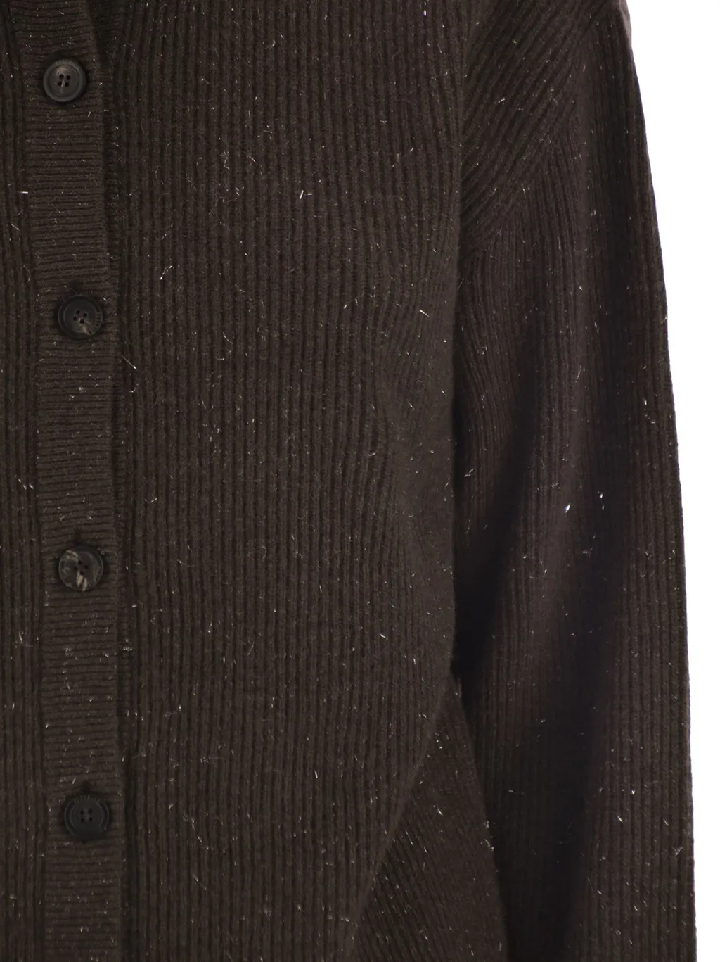 Peserico Button-Up High Neck Cardigan