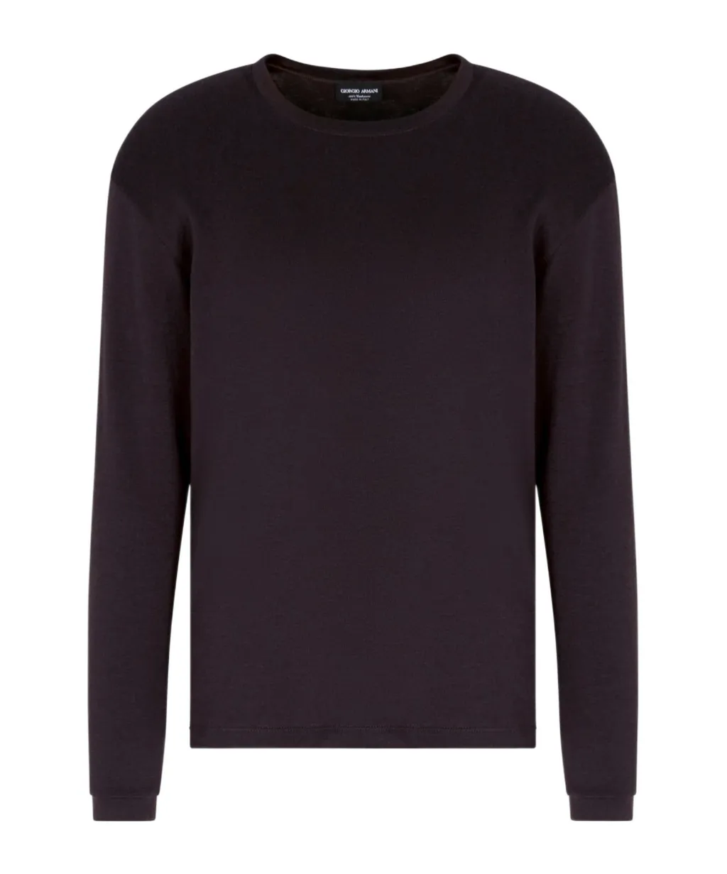 Giorgio Armani Long-Sleeved Crewneck Jumper