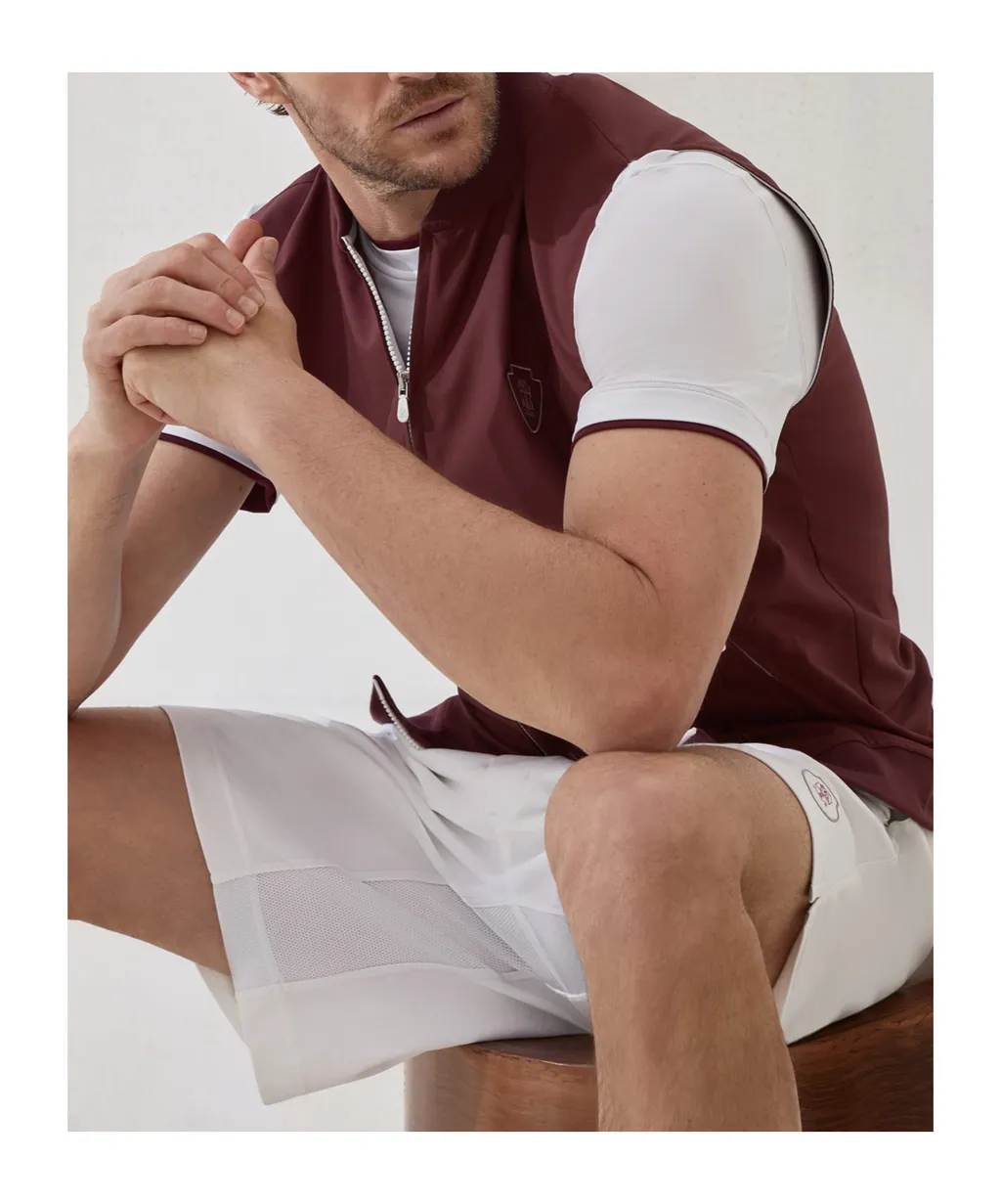 Zip-Front Logo Vest