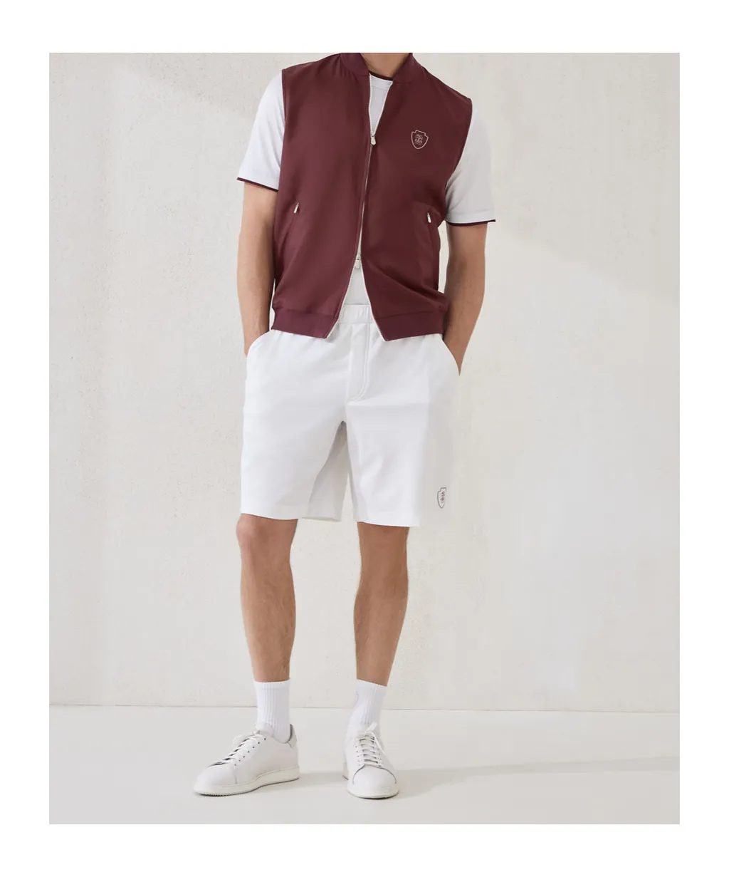 Zip-Front Logo Vest