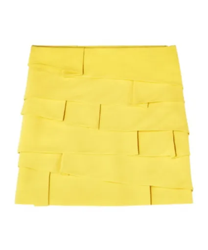 Layered Ruffled Mini Skirt