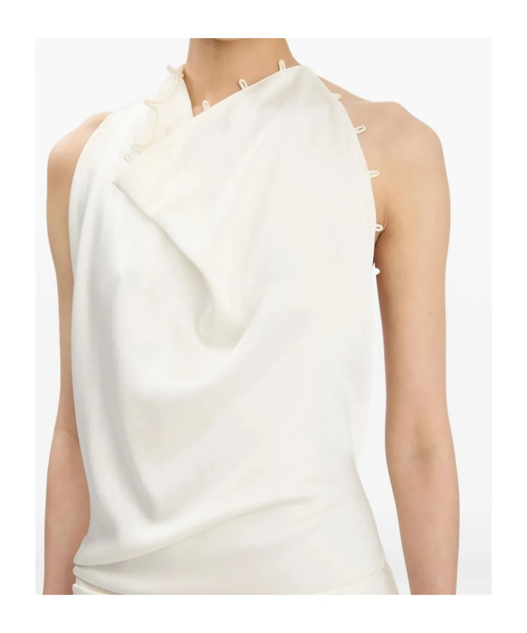Crepe Satin Dress