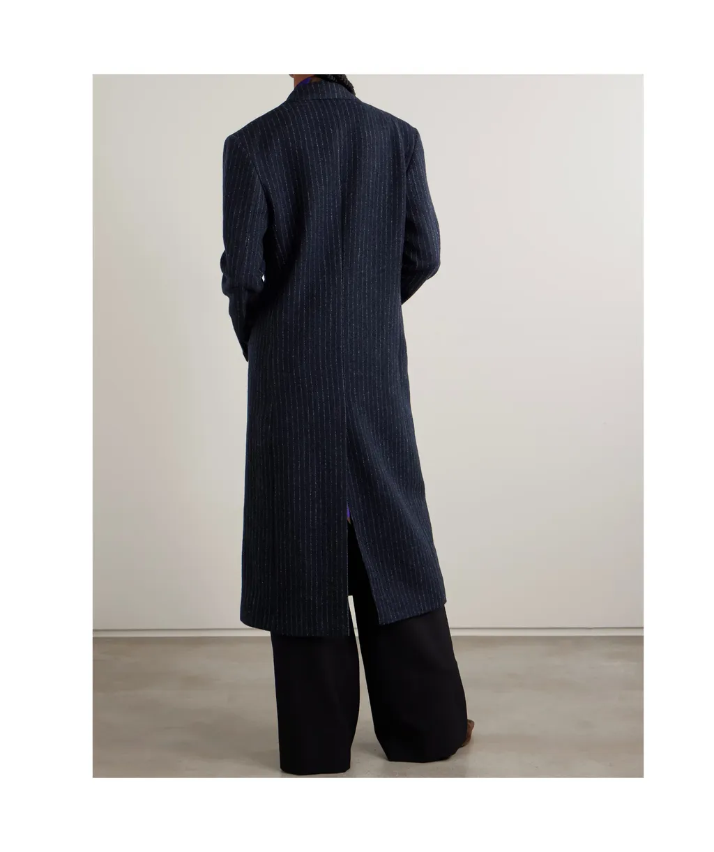 Dries Van Noten Striped Coat