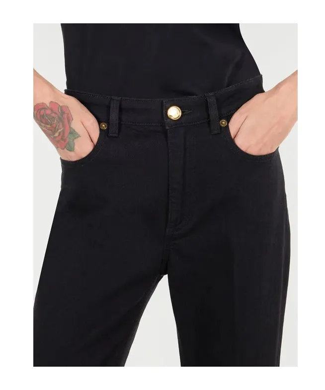 Roberto Cavalli Mirror Snake Monogram Jeans