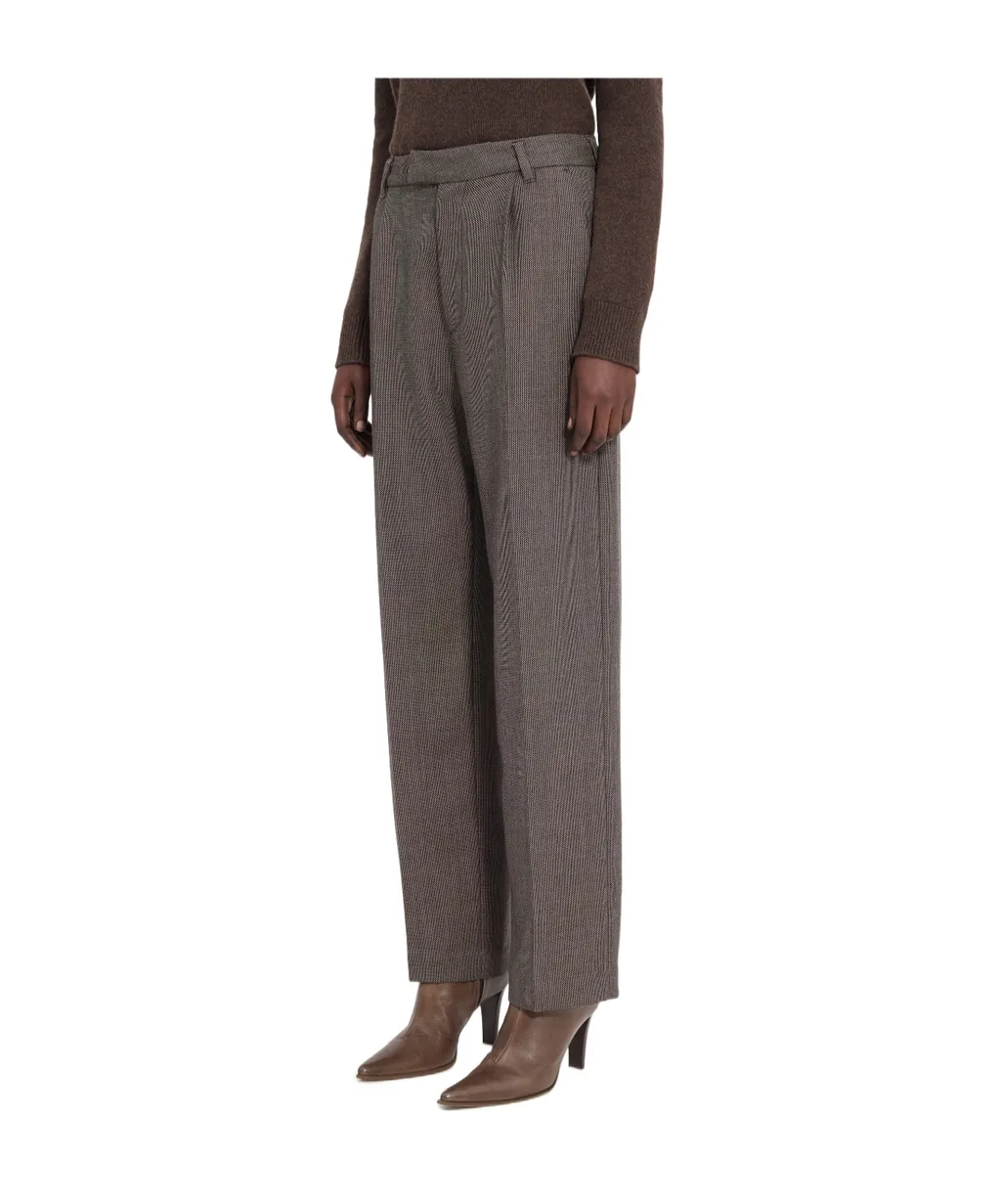 Mm6 Maison Margiela Light Tweed Tailored Trousers