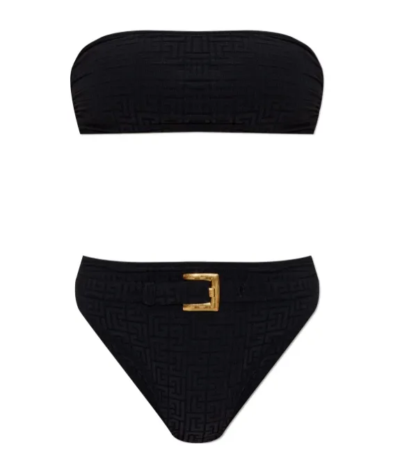 Belted-Waist Bikini