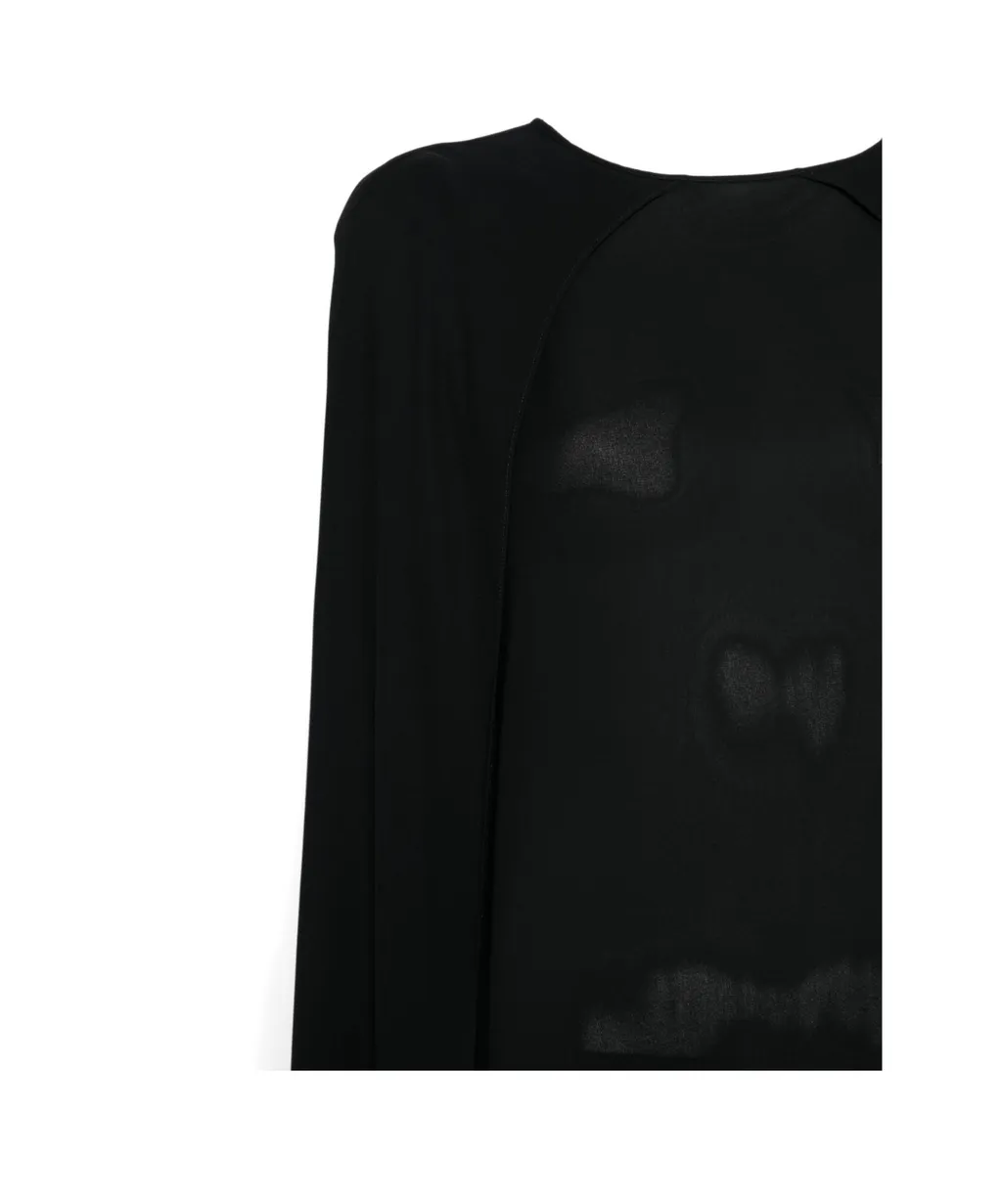Cape Back Dress