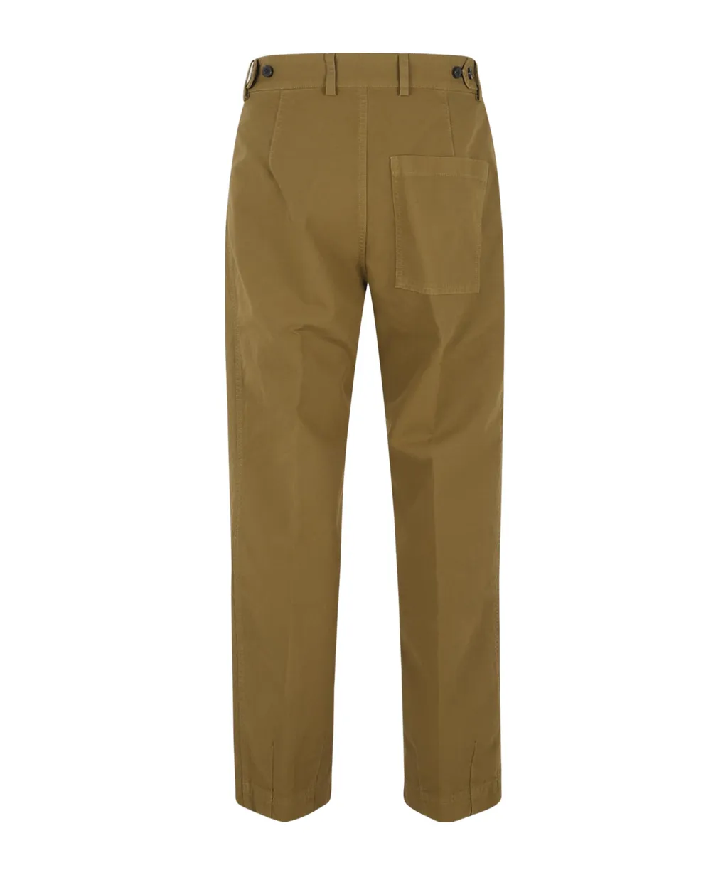 Dries Van Noten Pocket Straight-Leg Trousers