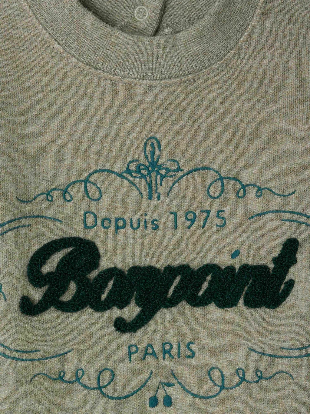 Bonpoint Dady Heritage Logo Embroidered Sweatshirt