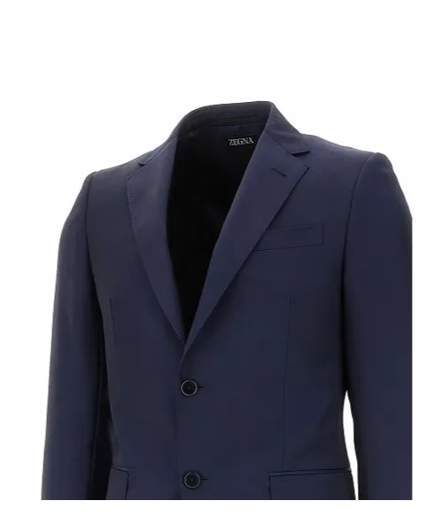 Notched-Lapel Blazer