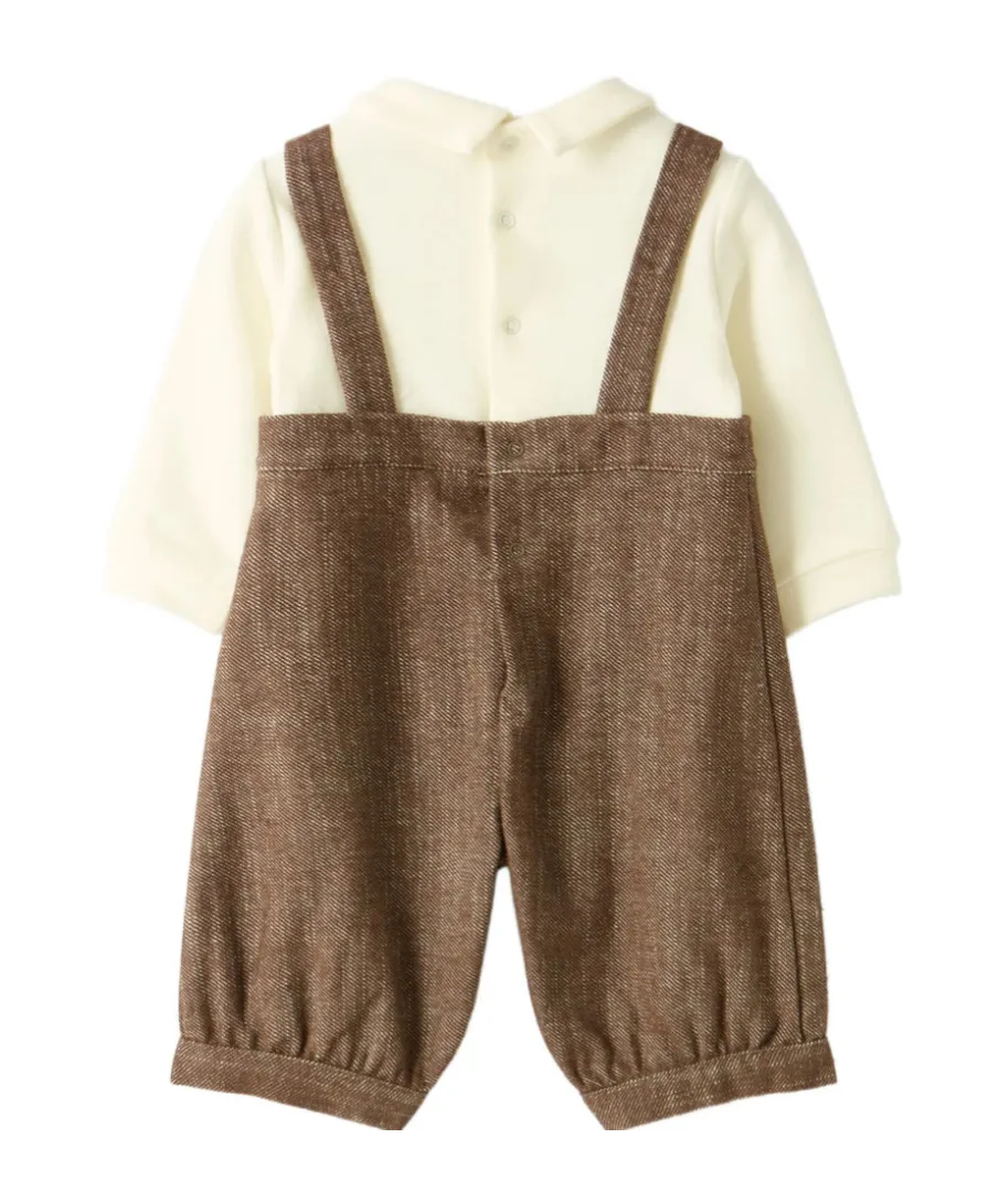 Suspenders Romper