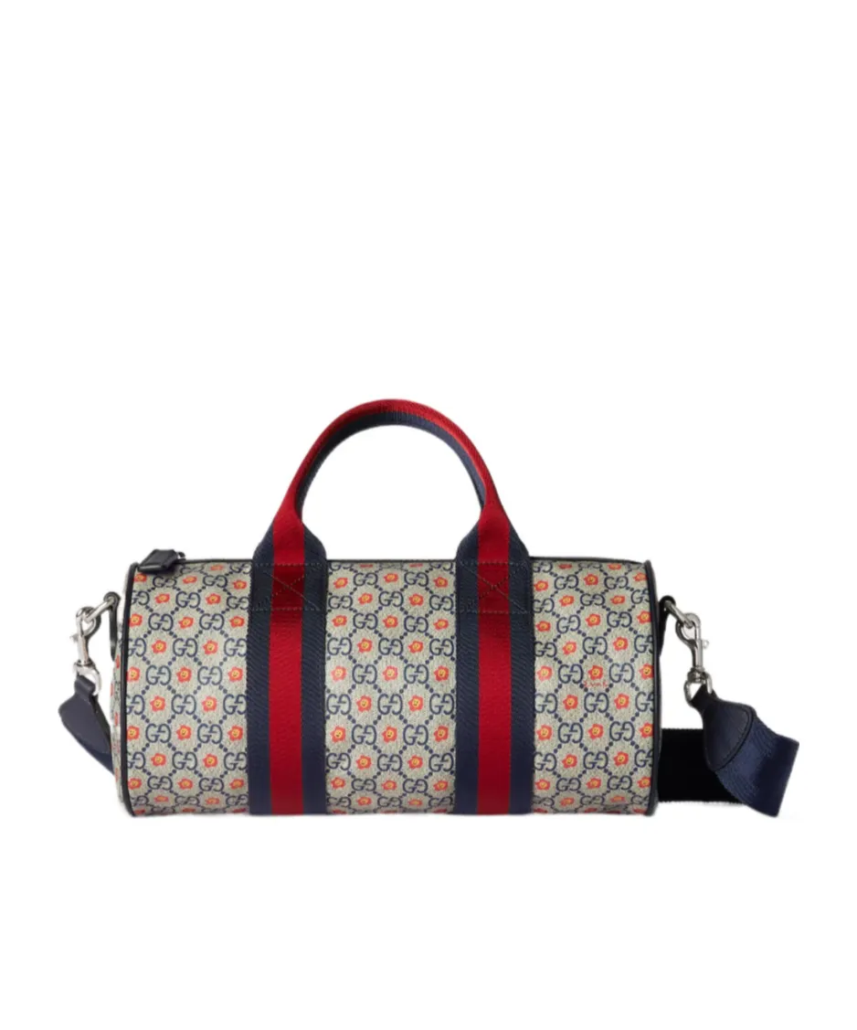 Children's Printed Gg Duffle Bag