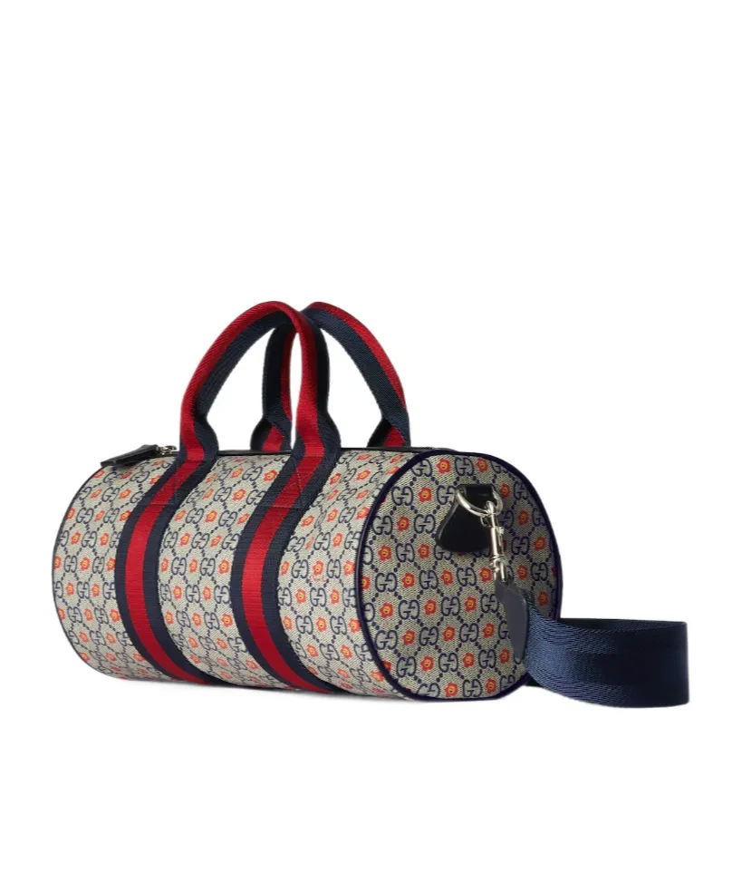 Children's Printed Gg Duffle Bag
