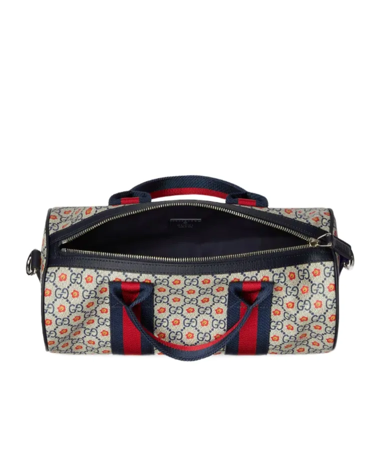 Children's Printed Gg Duffle Bag