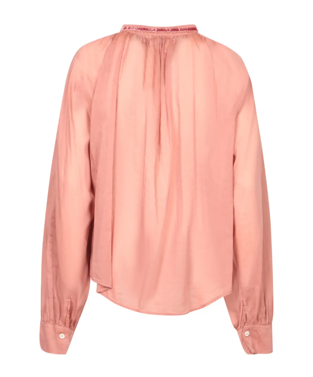 Forte Forte Gathered Neckline Top