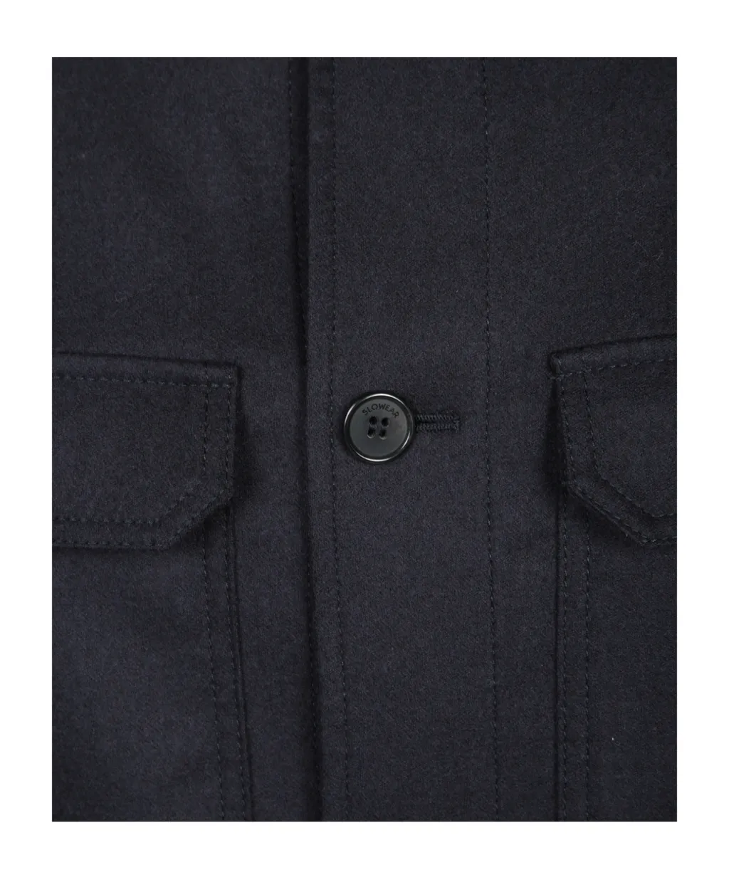 Incotex Wool Flannel Overshirt