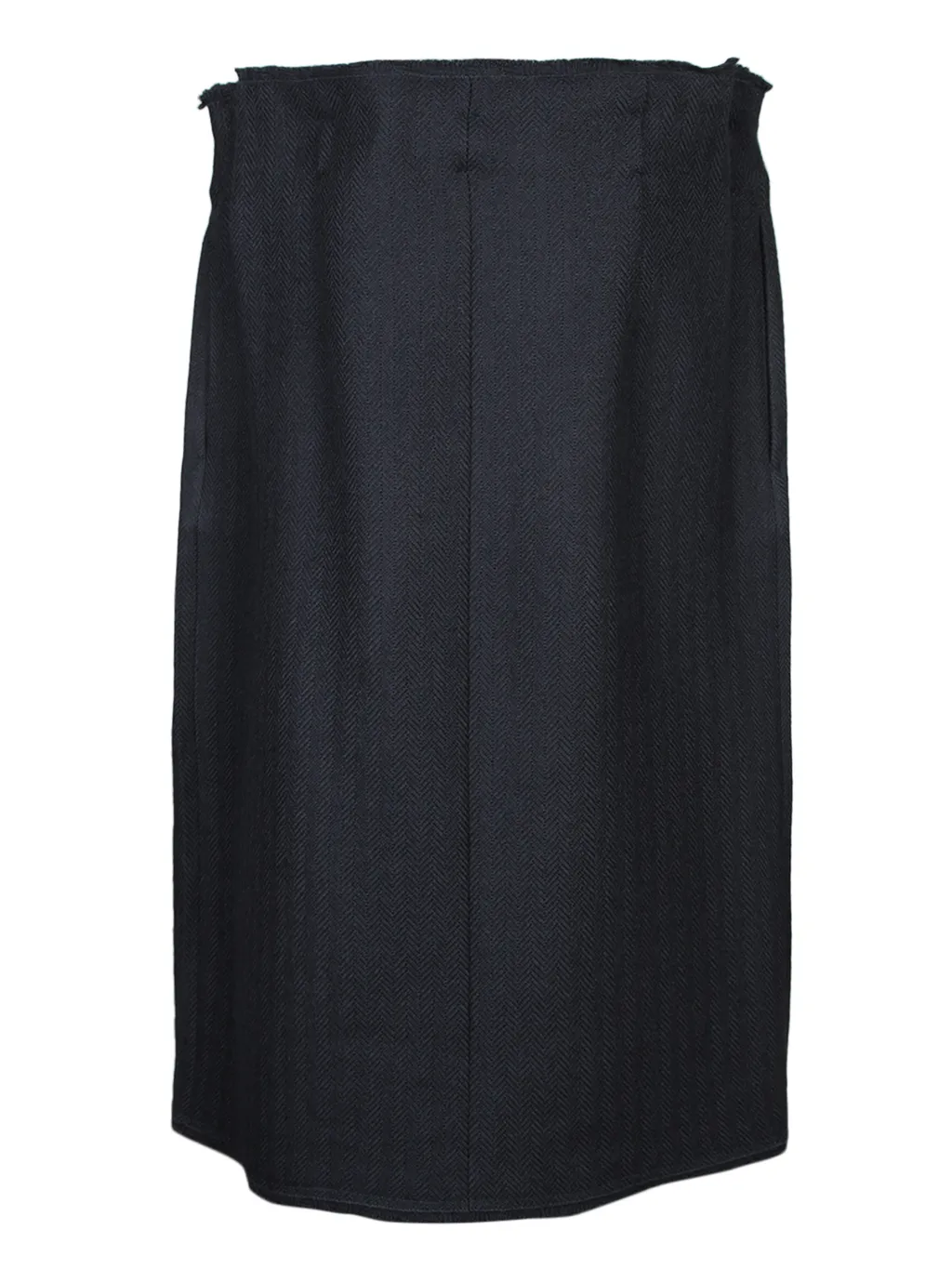 Prada Bow-Detailed Midi Skirt