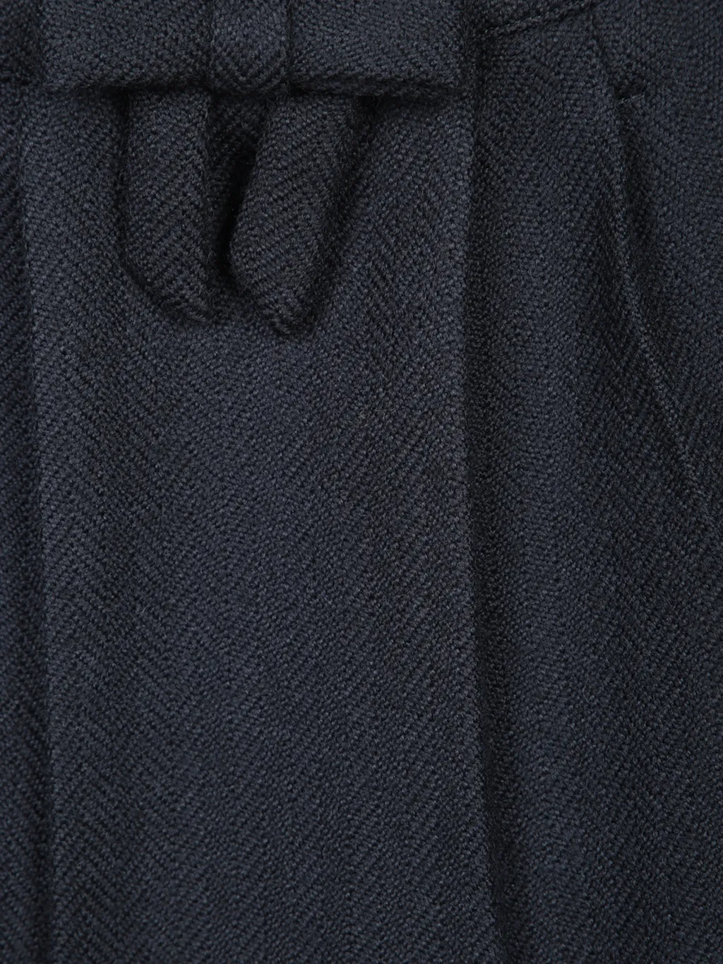 Prada Bow-Detailed Midi Skirt