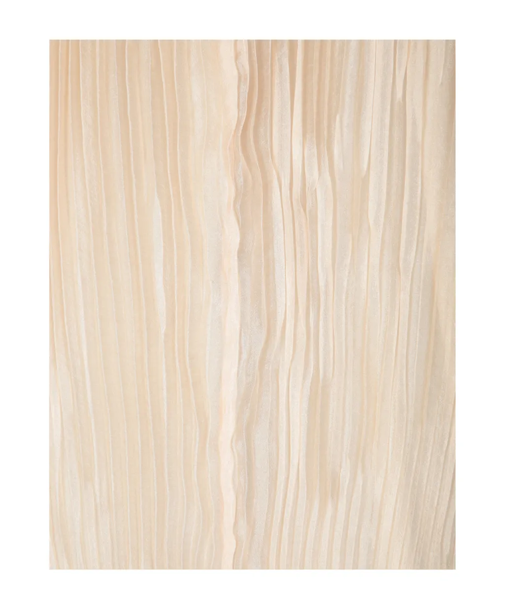 Forte Forte Pleated Asymmetric Midi Skirt