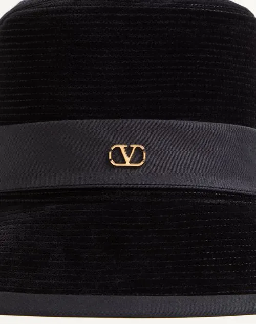 Valentino	Wide Brim Fedora